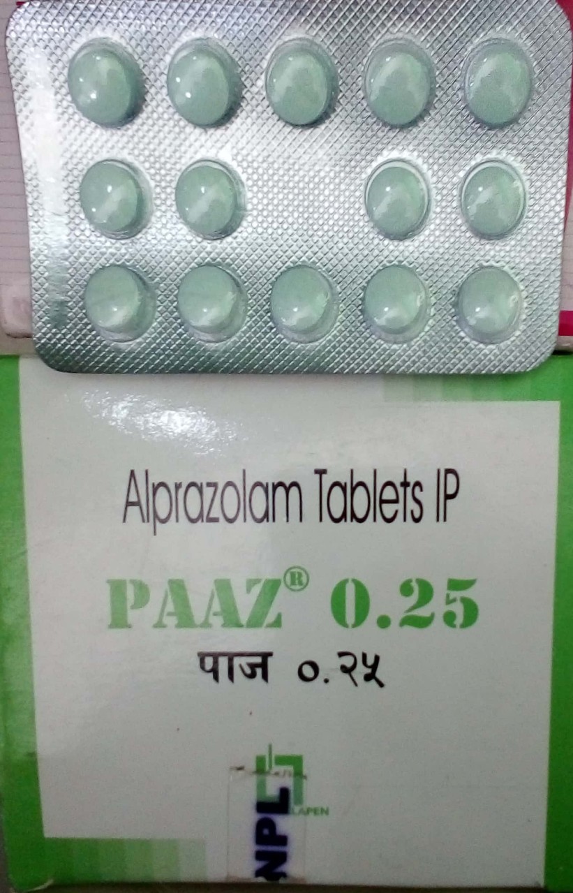 Paaz-0.25mg
